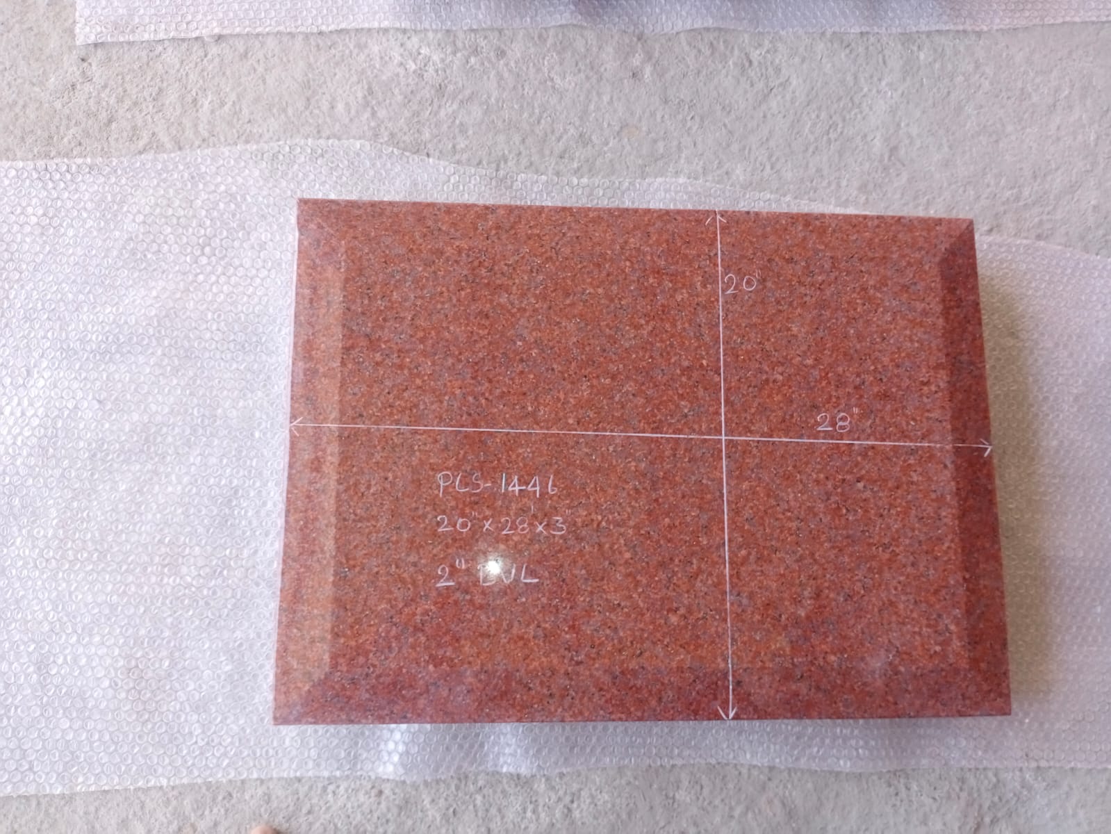 Dimensional Verification on Granite Piece